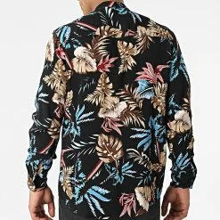 Les meilleures critiques de ✔️ Chemise Manches Longues Col Mao Floral UY838 Noir de Uniplay 🌟 -Uniplay Soldes uniplay 316710 UY838 BLACK 20220503T151920 04