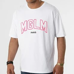 Remise 💯 Tee 👕 Shirt Oversize Large SH-38-02 Blanc de Uniplay 🛒 -Uniplay Soldes uniplay 316718 SH 38 02 WHITE 20220503T155312 04