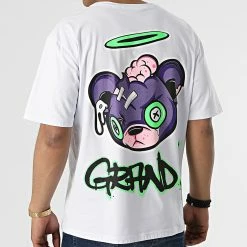 De gros ⭐ Tee 👕 Shirt Oversize Large SH-38-01 Blanc de Uniplay 👏