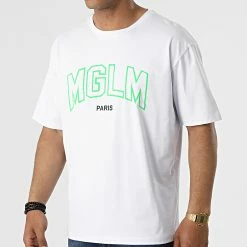 De gros ⭐ Tee 👕 Shirt Oversize Large SH-38-01 Blanc de Uniplay 👏 -Uniplay Soldes uniplay 316719 SH 38 01 WHITE 20220503T155246 04