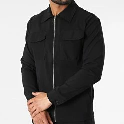Tout neuf 👏 Ensemble Veste Zippée Pantalon Jogging UY836 Noir de Uniplay 🔔 -Uniplay Soldes uniplay 316721 UY836 BLACK 20220429T152621 03
