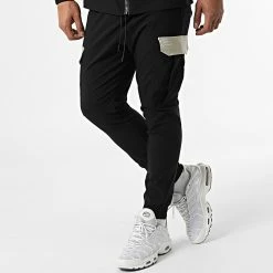 Meilleure affaire 🎉 Ensemble Veste Zippée Pantalon Jogging UP-ES-86 Noir Beige de Uniplay 🎉 9 Meilleure affaire 🎉 Ensemble Veste Zippée Pantalon Jogging UP-ES-86 Noir Beige de Uniplay 🎉 -Uniplay Soldes uniplay 316764 UP ES 86 BLACK 20220429T154759 04