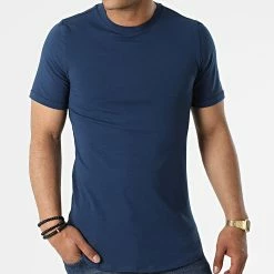 Meilleur prix ✔️ Tee 👕 Shirt Oversize BAS-1 Bleu de Uniplay 🔔 -Uniplay Soldes uniplay 316784 BAS 1 INDIGO BLUE 20220502T160306 03