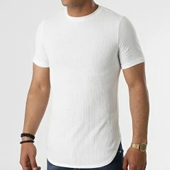 Vente flash 🧨 Tee 👚 Shirt Oversize BAS-4 Blanc de Uniplay 🛒