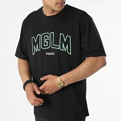 Sortie ⌛ Tee 👕 Shirt Oversize Large SH-38-01 Noir de Uniplay 💯 -Uniplay Soldes uniplay 316830 SH 38 01 BLACK 20220503T151742 03