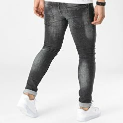 Top 10 🔔 Jean Skinny 709 Gris Anthracite de Uniplay 🔥 -Uniplay Soldes uniplay 316844 709 NOIR 20220509T152959 04