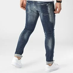 Bon marché ⌛ Jean Skinny 706 Bleu Denim de Uniplay ✨ -Uniplay Soldes uniplay 316847 706 BLUE 20220506T160216 04