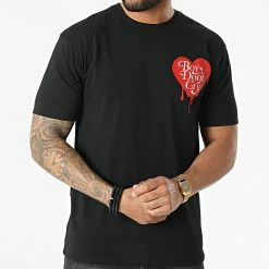 Remise 😀 Tee 👚 Shirt UP-T915 Noir de Uniplay 🌟 -Uniplay Soldes uniplay 318682 UP T915 BLACK 20220512T092904 03