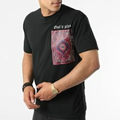 Acheter 😉 Tee 👚 Shirt UP-T917 Noir de Uniplay 💯 -Uniplay Soldes uniplay 318690 UP T917 BLACK 20220517T155131 03