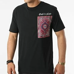 Acheter 😉 Tee 👚 Shirt UP-T917 Noir de Uniplay 💯 -Uniplay Soldes uniplay 318690 UP T917 BLACK 20220517T155133 04