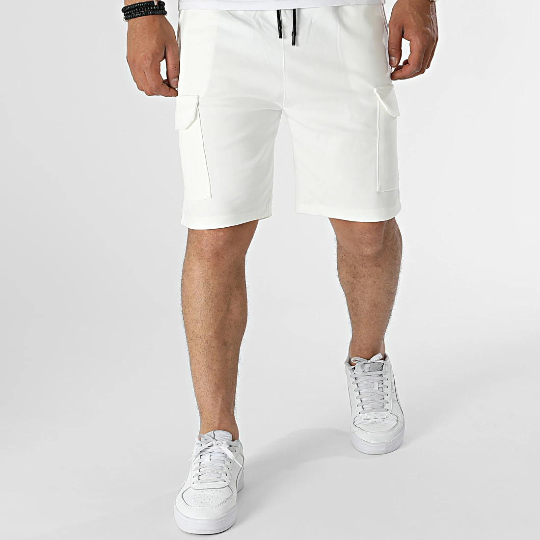 Promo 🌟 Short Jogging P62 Blanc de Uniplay ✨ 5 Promo 🌟 Short Jogging P62 Blanc de Uniplay ✨ – Image 3