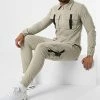 Meilleur prix 😍 Ensemble Veste Zippée Jogger Pant UP-ES-87 Beige de Uniplay 🌟 -Uniplay Soldes uniplay 318733 UP ES 87 BEIGE 20220518T153324 01