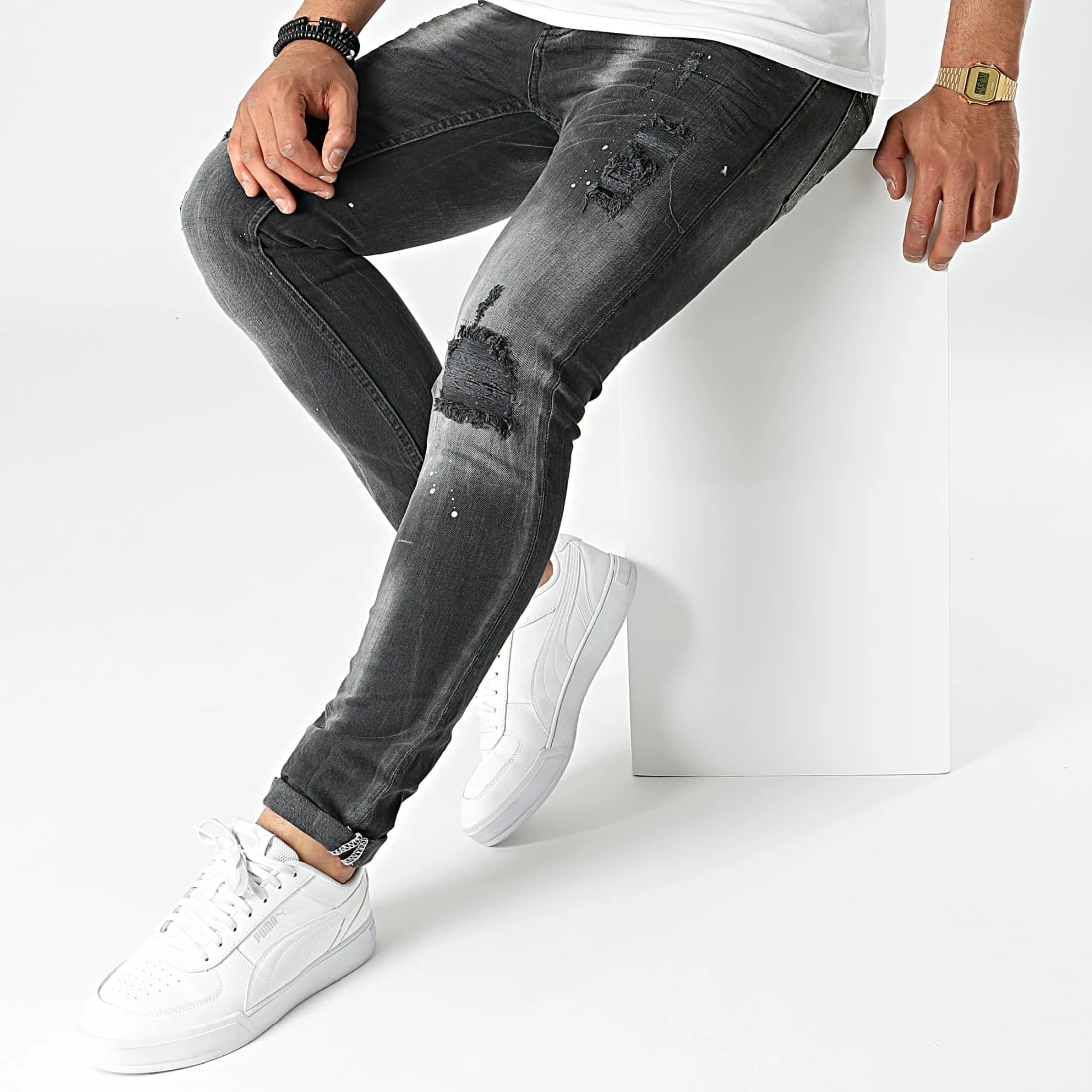 Promo 👏 Jean Skinny 727 Noir de Uniplay 💯 5 Promo 👏 Jean Skinny 727 Noir de Uniplay 💯 – Image 3