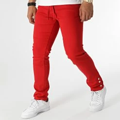 Le moins cher ✔️ Jean 734 Rouge de Uniplay 👍