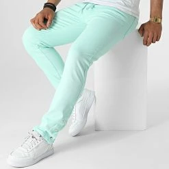 Coupon 😍 Jean 734 Turquoise Clair de Uniplay 🧨 -Uniplay Soldes uniplay 318744 734 WHITE GREEN 20220513T162915 03