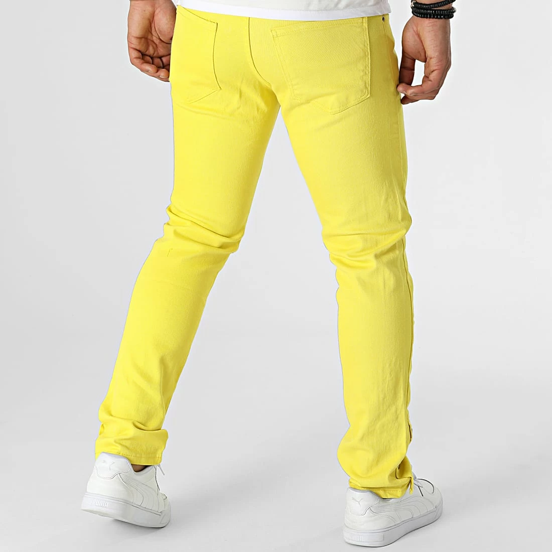 Budget ⭐ Jean 734 Jaune de Uniplay 💯 6 Budget ⭐ Jean 734 Jaune de Uniplay 💯 – Image 4