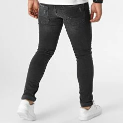 Meilleur prix ❤️ Jean Skinny 733 Noir de Uniplay 😀 -Uniplay Soldes uniplay 318781 733 BLACK 20220512T094115 04