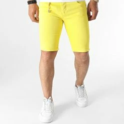 Tout neuf 😍 Short Jean 712 Jaune de Uniplay 🛒 -Uniplay Soldes uniplay 318784 712 YELLOW 20220513T152900 03