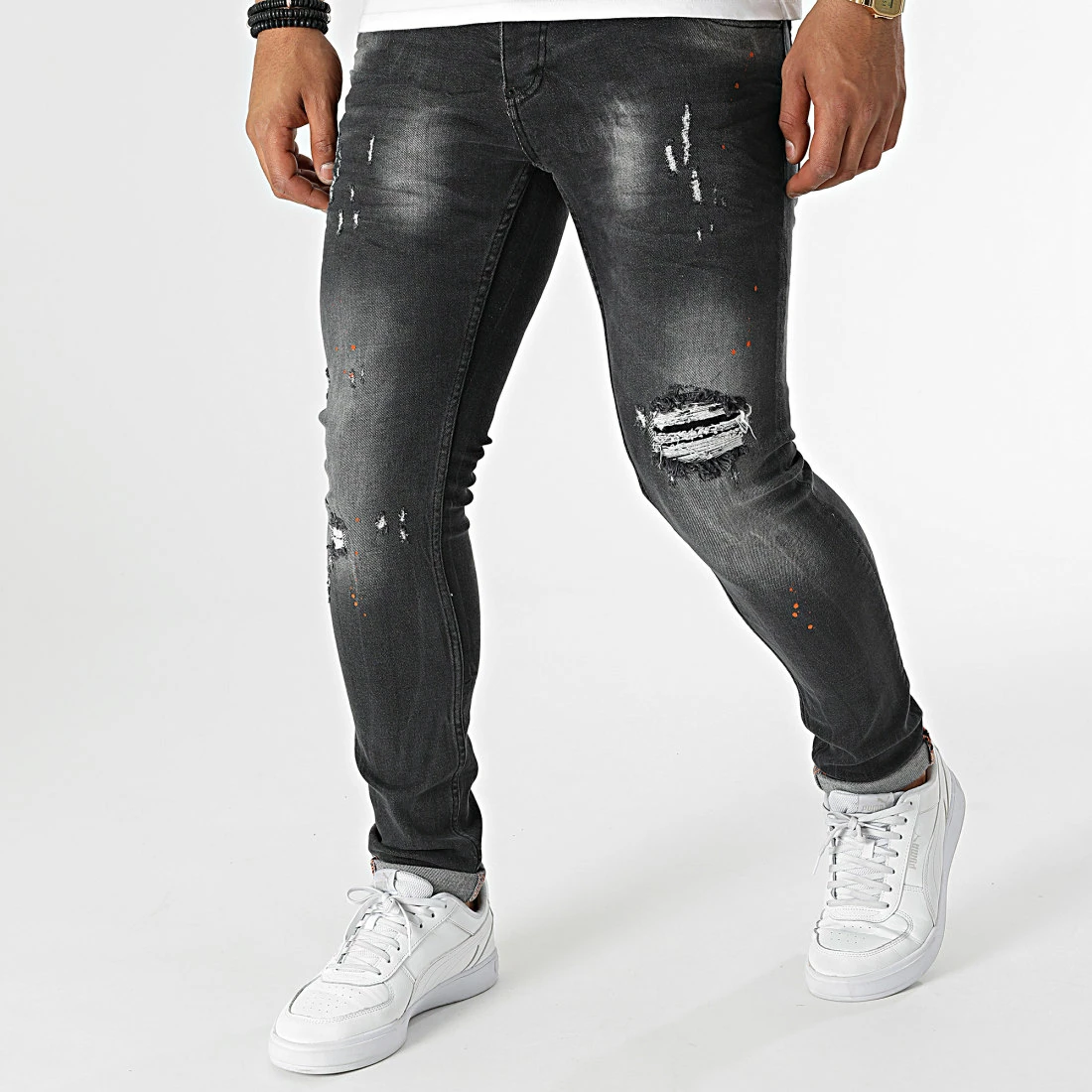 Bon marché 🧨 Jean Skinny 695 Noir de Uniplay 🥰 3 Bon marché 🧨 Jean Skinny 695 Noir de Uniplay 🥰