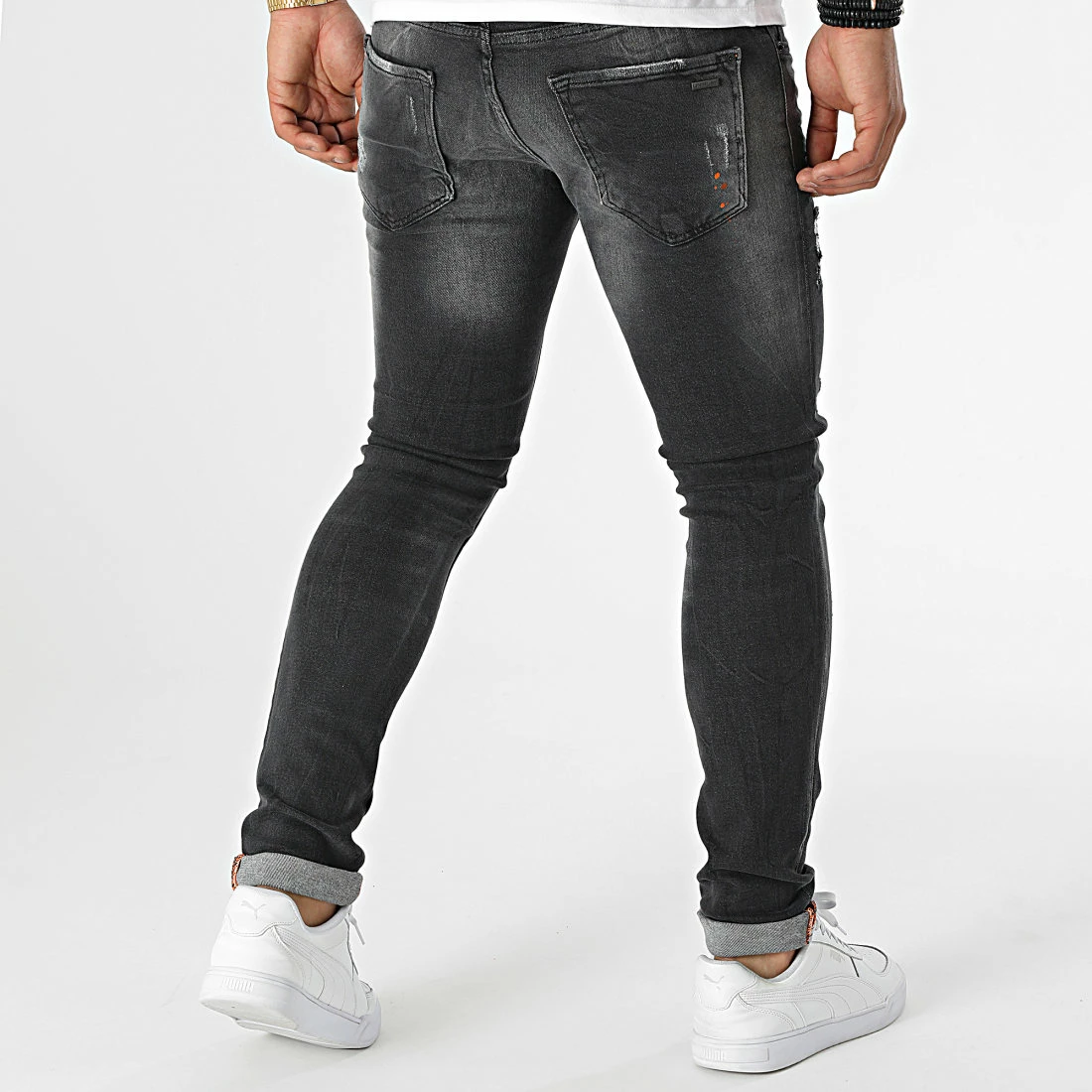 Bon marché 🧨 Jean Skinny 695 Noir de Uniplay 🥰 6 Bon marché 🧨 Jean Skinny 695 Noir de Uniplay 🥰 – Image 4