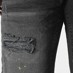 De gros ✨ Jean Skinny 728 Noir de Uniplay 🔔 -Uniplay Soldes uniplay 318788 728 NOIR 20220513T154650 02