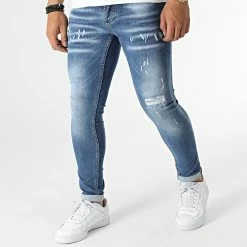 Tout neuf ⭐ Jean Skinny 698 Bleu Denim de Uniplay ✔️