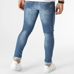 Tout neuf ⭐ Jean Skinny 698 Bleu Denim de Uniplay ✔️ -Uniplay Soldes uniplay 318826 698 BLUE 20220513T154459 04