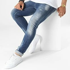 Acheter 🌟 Jean Skinny 699 Bleu Denim de Uniplay 🎉 -Uniplay Soldes uniplay 318829 699 BLUE 20220513T154732 03