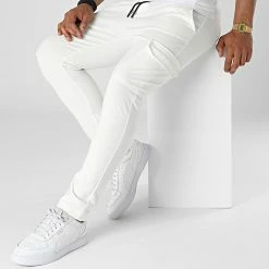 Nouveau 🥰 Pantalon Jogging UPP61 Blanc de Uniplay 👍 8 Nouveau 🥰 Pantalon Jogging UPP61 Blanc de Uniplay 👍 -Uniplay Soldes uniplay 319948 UPP61 WHITE 20220519T154735 03