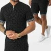 Tout neuf 🧨 Ensemble Polo A Manches Courtes Et Short Jogging UY847 Noir de Uniplay 😀 -Uniplay Soldes uniplay 319979 UY848 BLACK 20220518T153122 01