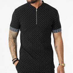 Tout neuf 🧨 Ensemble Polo A Manches Courtes Et Short Jogging UY847 Noir de Uniplay 😀 -Uniplay Soldes uniplay 319979 UY848 BLACK 20220518T153125 03