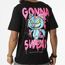 Remise 😍 Tee 👚 Shirt 143 Noir de Uniplay ⌛ -Uniplay Soldes uniplay 319982 143 BLACK 20220518T145700 04