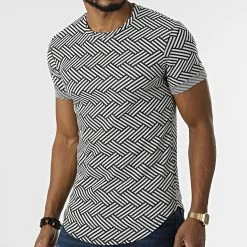 Top 10 🌟 Tee 👕 Shirt Oversize UY849 Blanc Noir de Uniplay ✔️