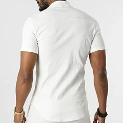 Tout neuf 🛒 Ensemble Chemise Manches Courtes Et Short UP-ES-90 Blanc de Uniplay 🛒 -Uniplay Soldes uniplay 320059 UP ES 90 WHITE 20220518T144742 04