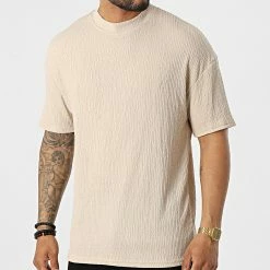 Coupon ✨ Tee 👚 Shirt UP9712 Beige de Uniplay ❤️