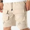 Promo 😉 Short Cargo K22505 Beige de Uniplay 😀 1 Promo 😉 Short Cargo K22505 Beige de Uniplay 😀 -Uniplay Soldes uniplay 322003 UP K22505 BEIGE 20220603T143825 01