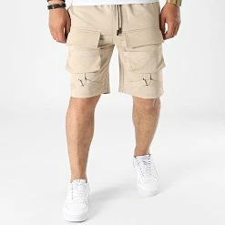 Promo 😉 Short Cargo K22505 Beige de Uniplay 😀 8 Promo 😉 Short Cargo K22505 Beige de Uniplay 😀 -Uniplay Soldes uniplay 322003 UP K22505 BEIGE 20220603T143828 03