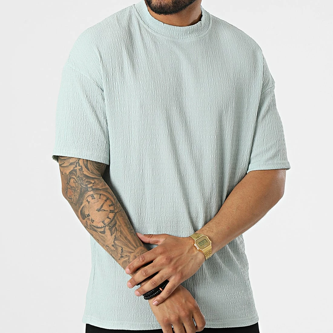 Le moins cher 🌟 Tee 👚 Shirt UP9712 Vert Clair de Uniplay ⌛ 5 Le moins cher 🌟 Tee 👚 Shirt UP9712 Vert Clair de Uniplay ⌛ – Image 3