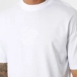 Promo 👏 Tee 👕 Shirt UP-21456 Blanc de Uniplay 😉 -Uniplay Soldes uniplay 323857 UP 21456 BIANCO 20220620T150402 02