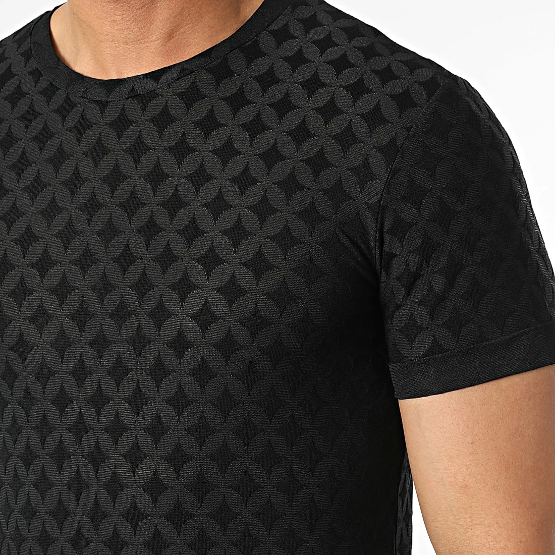 Promo 😍 Tee 👚 Shirt UY861 Noir de Uniplay 🥰 4 Promo 😍 Tee 👚 Shirt UY861 Noir de Uniplay 🥰 – Image 2