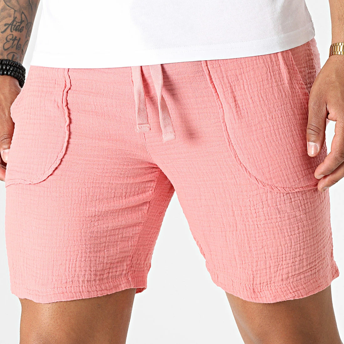 Sortie ❤️ Short Jogging P70 Rose de Uniplay 💯 3 Sortie ❤️ Short Jogging P70 Rose de Uniplay 💯