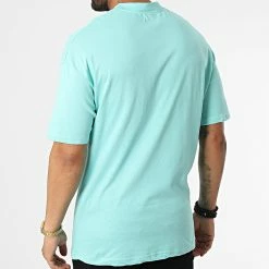 Vente flash 🧨 Tee 👚 Shirt UP-21456 Turquoise de Uniplay ⭐ -Uniplay Soldes uniplay 323877 UP 21456 ACQUA 20220620T152032 04