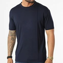 Budget 🔔 Tee 👚 Shirt UY856 Bleu Marine de Uniplay 👍