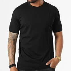 Offres 🌟 Tee 👚 Shirt UY856 Noir de Uniplay ❤️ -Uniplay Soldes uniplay 323896 UY856 BLACK 20220620T152706 03