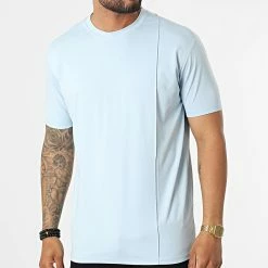 Promo ⌛ Tee 👕 Shirt UY856 Bleu Ciel de Uniplay ✨