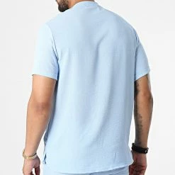 De gros 🧨 Ensemble Chemise Manches Courtes Et Short Jogging UY857 Bleu Ciel de Uniplay 🎁 -Uniplay Soldes uniplay 325993 UY857 SKY BLUE 20220630T155639 05