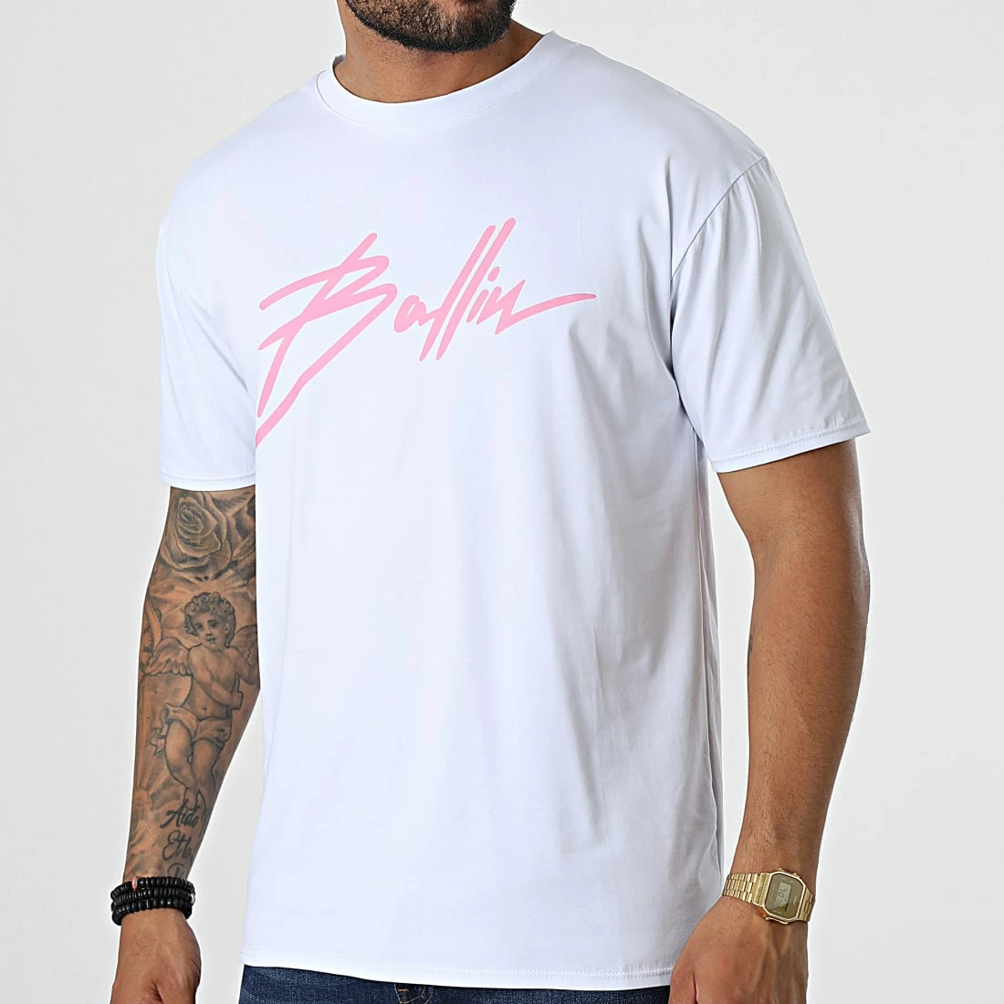 Le moins cher ✔️ Tee 👕 Shirt UP-T960 Blanc de Uniplay 👏 3 Le moins cher ✔️ Tee 👕 Shirt UP-T960 Blanc de Uniplay 👏