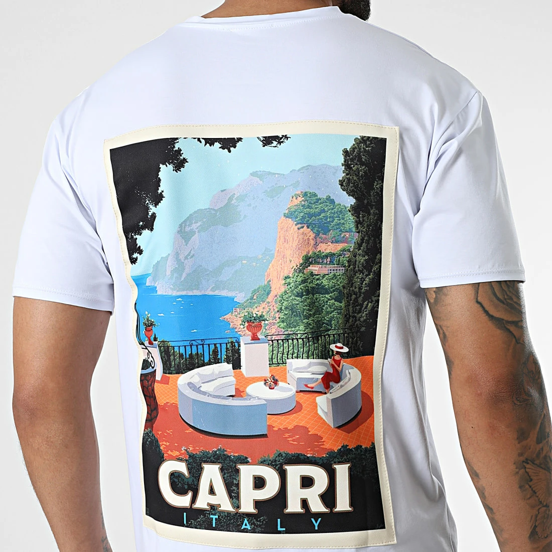 Tout neuf 🤩 Tee 👚 Shirt UP-T927 Blanc de Uniplay 🔥 4 Tout neuf 🤩 Tee 👚 Shirt UP-T927 Blanc de Uniplay 🔥 – Image 2