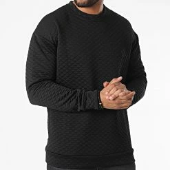 Tout neuf ❤️ Sweat Crewneck UY914 Noir de Uniplay 😀 -Uniplay Soldes uniplay 332549 UY914 BLACK 20220816T145845 03