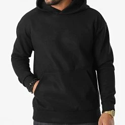 Promo 😍 Sweat Capuche UY920 Noir de Uniplay ⌛ -Uniplay Soldes uniplay 332572 UY920 BLACK 20220816T145626 03
